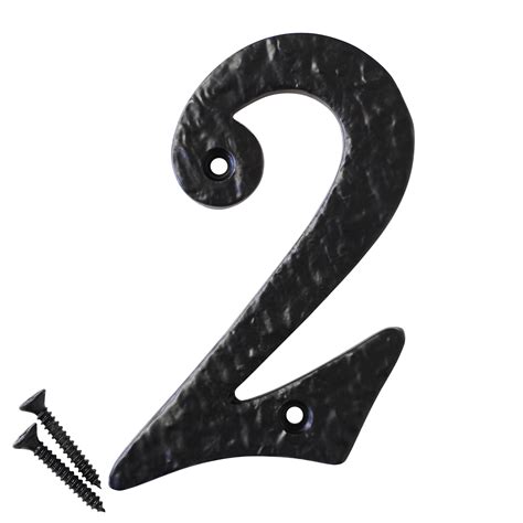 house numbers black metal|4 inch house numbers black.